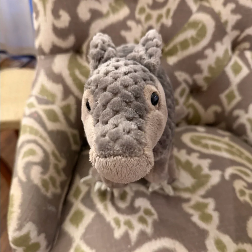 Plush Armadillo Toy - Wild republic 12” Gray